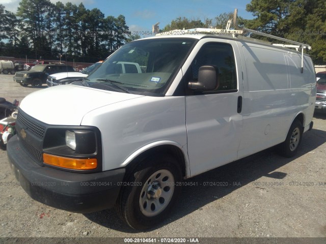 Photo 1 VIN: 1GCSGAFX1D1175615 - CHEVROLET EXPRESS CARGO VAN 