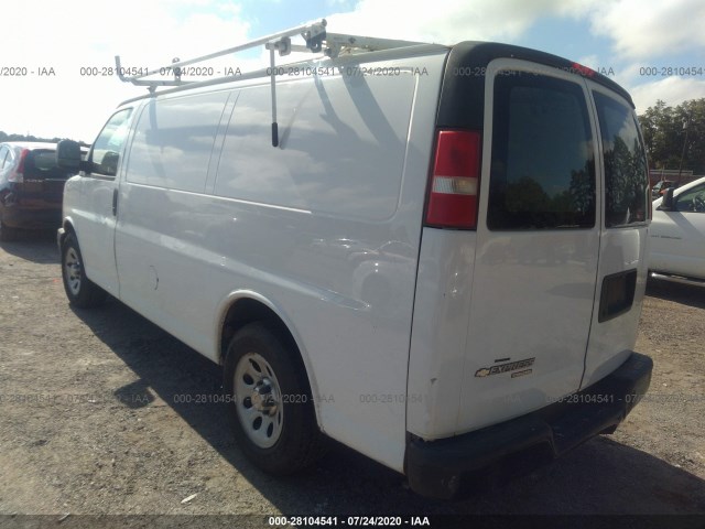 Photo 2 VIN: 1GCSGAFX1D1175615 - CHEVROLET EXPRESS CARGO VAN 