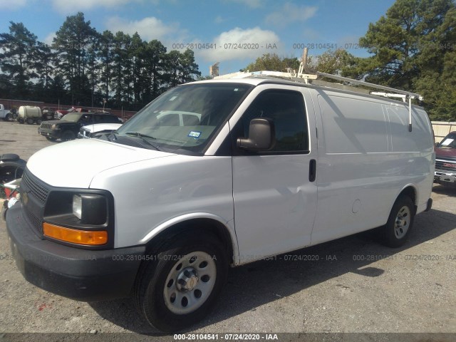 Photo 5 VIN: 1GCSGAFX1D1175615 - CHEVROLET EXPRESS CARGO VAN 