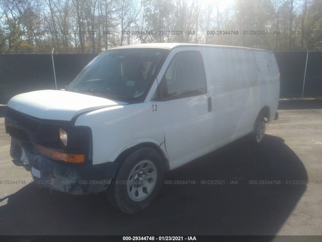 Photo 1 VIN: 1GCSGAFX2D1181794 - CHEVROLET EXPRESS CARGO VAN 