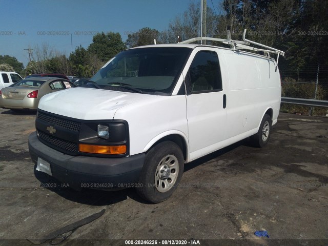 Photo 1 VIN: 1GCSGAFX4D1106997 - CHEVROLET EXPRESS CARGO VAN 