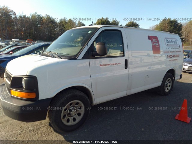 Photo 1 VIN: 1GCSGAFX6D1165534 - CHEVROLET EXPRESS CARGO VAN 