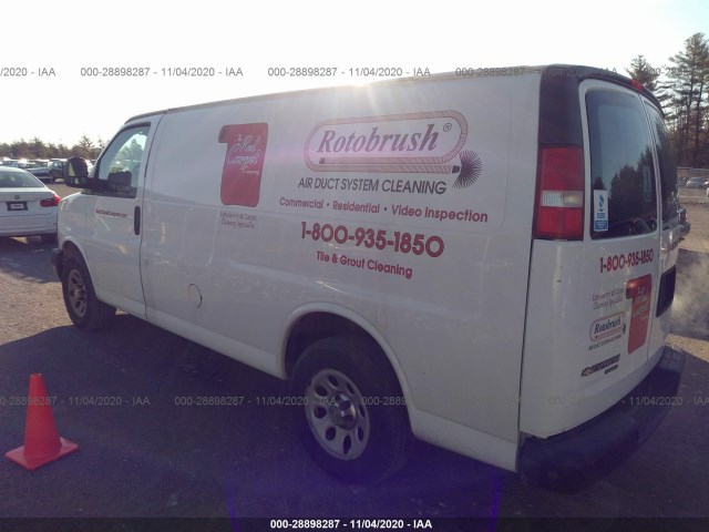 Photo 2 VIN: 1GCSGAFX6D1165534 - CHEVROLET EXPRESS CARGO VAN 