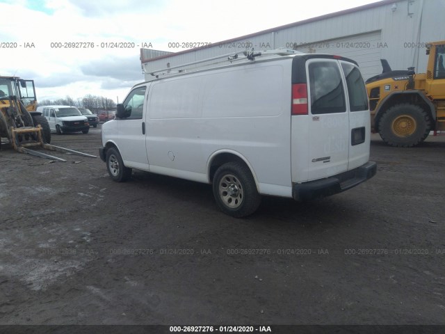 Photo 2 VIN: 1GCSGAFX7D1176199 - CHEVROLET EXPRESS CARGO VAN 