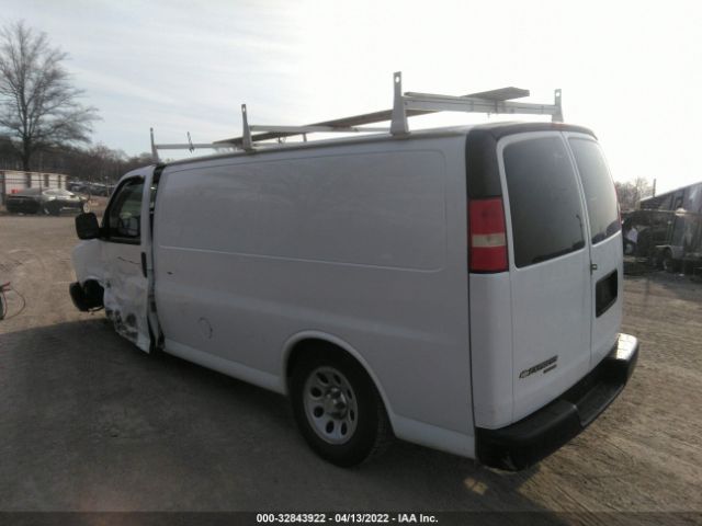 Photo 2 VIN: 1GCSGAFX9D1100824 - CHEVROLET EXPRESS CARGO VAN 