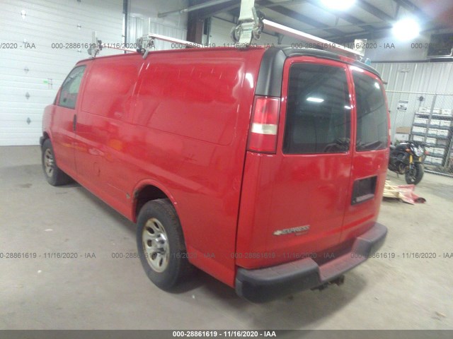 Photo 2 VIN: 1GCSGAFX9D1157993 - CHEVROLET EXPRESS CARGO VAN 