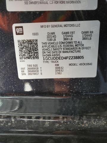 Photo 12 VIN: 1GCUDDED4PZ238805 - CHEVROLET SILVERADO 