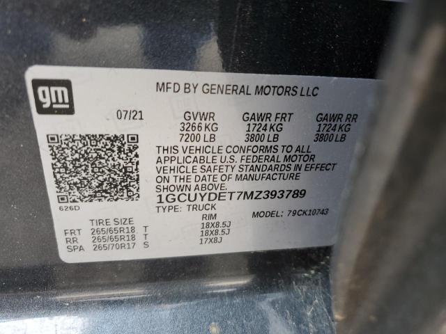 Photo 11 VIN: 1GCUYDET7MZ393789 - CHEVROLET ALL MODELS 