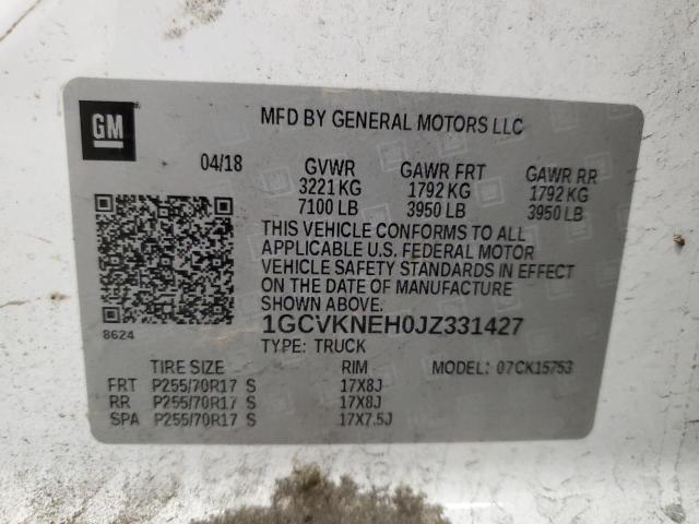 Photo 11 VIN: 1GCVKNEH0JZ331427 - CHEVROLET ALL MODELS 