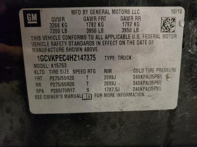 Photo 11 VIN: 1GCVKPEC4HZ147375 - CHEVROLET 1500 