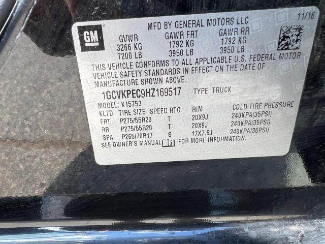 Photo 9 VIN: 1GCVKPEC9HZ169517 - CHEVROLET SILVERADO 