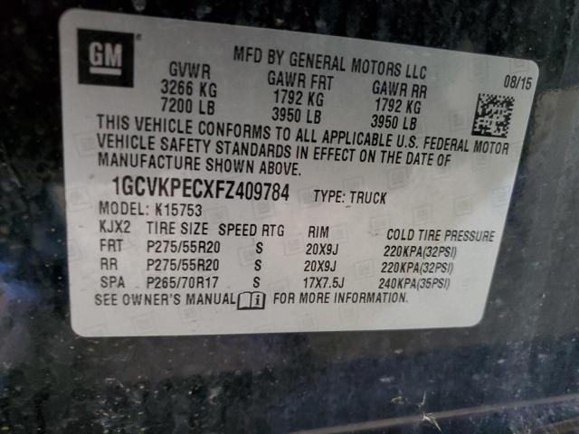 Photo 11 VIN: 1GCVKPECXFZ409784 - CHEVROLET SILVERADO 