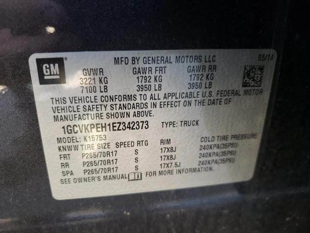 Photo 9 VIN: 1GCVKPEH1EZ342373 - CHEVROLET SILVRK1500 