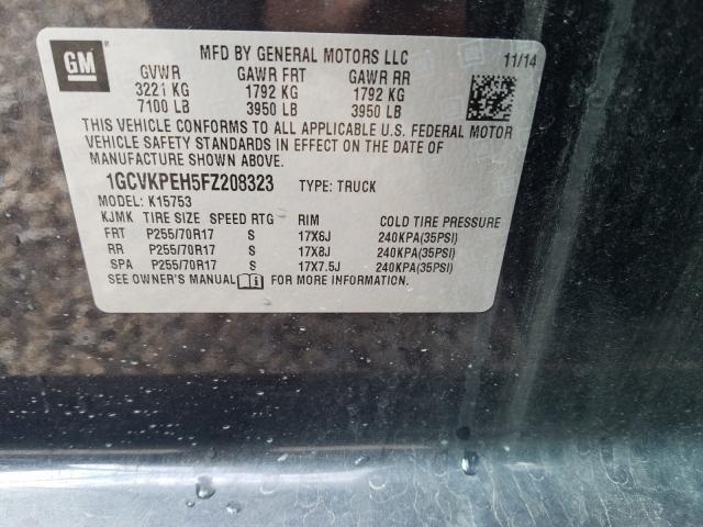 Photo 9 VIN: 1GCVKPEH5FZ208323 - CHEVROLET SILVERADO 