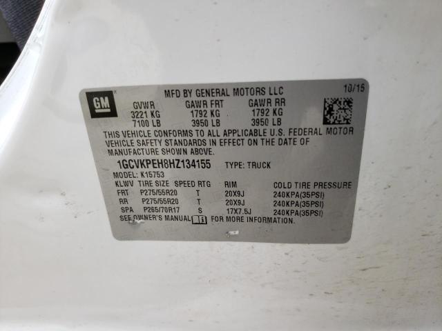 Photo 9 VIN: 1GCVKPEH8HZ134155 - CHEVROLET 1500 SILVE 