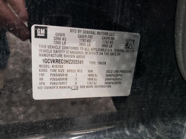 Photo 11 VIN: 1GCVKREC0HZ203341 - CHEVROLET SILVERADO 