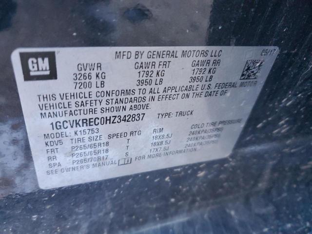 Photo 11 VIN: 1GCVKREC0HZ342837 - CHEVROLET SILVERADO 