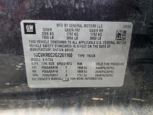 Photo 11 VIN: 1GCVKREC2GZ261160 - CHEVROLET SILVERADO 