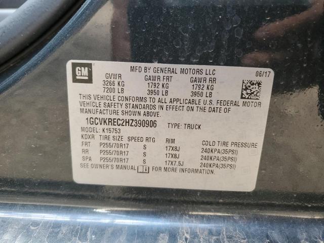 Photo 11 VIN: 1GCVKREC2HZ390906 - CHEVROLET SILVERADO 