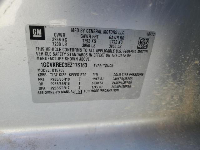 Photo 11 VIN: 1GCVKREC3EZ176163 - CHEVROLET ALL MODELS 