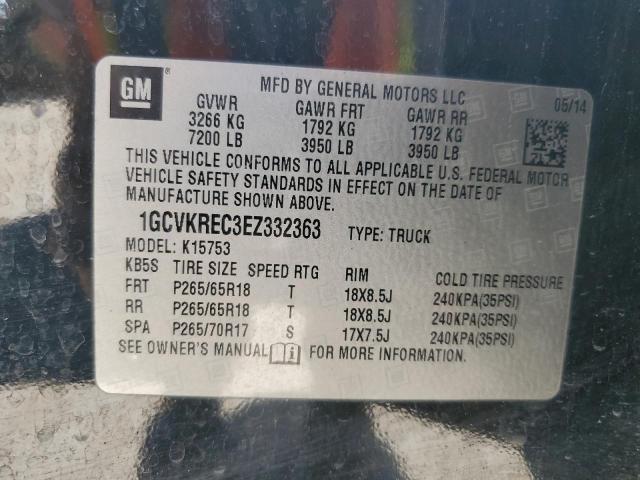 Photo 11 VIN: 1GCVKREC3EZ332363 - CHEVROLET SILVERADO 