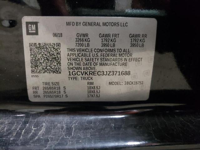 Photo 9 VIN: 1GCVKREC3JZ371688 - CHEVROLET SILVERADO 