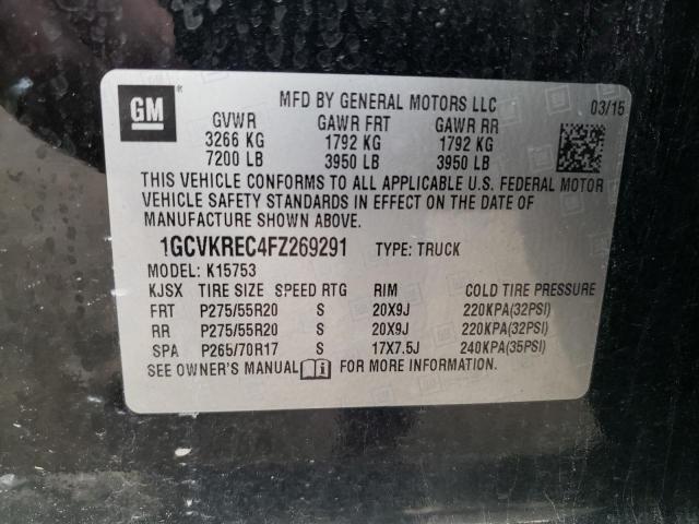 Photo 11 VIN: 1GCVKREC4FZ269291 - CHEVROLET SILVERADO 