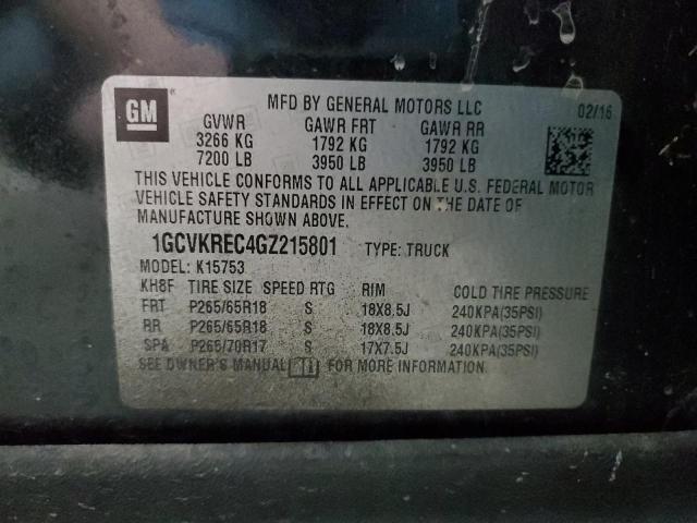 Photo 11 VIN: 1GCVKREC4GZ215801 - CHEVROLET SILVERADO 