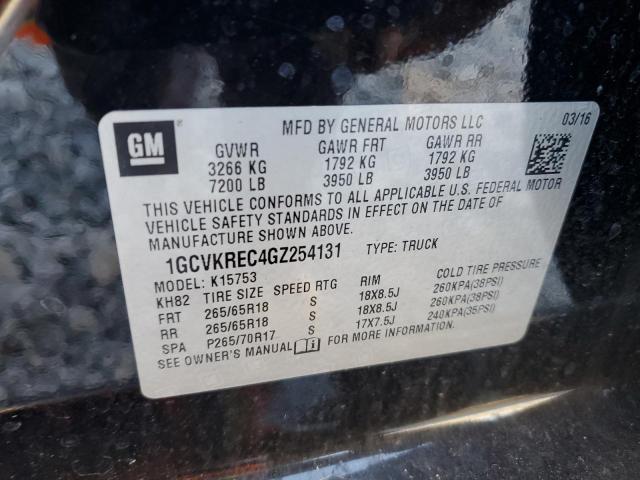 Photo 11 VIN: 1GCVKREC4GZ254131 - CHEVROLET SILVERADO 