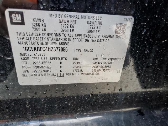 Photo 11 VIN: 1GCVKREC4HZ377056 - CHEVROLET SILVERADO 