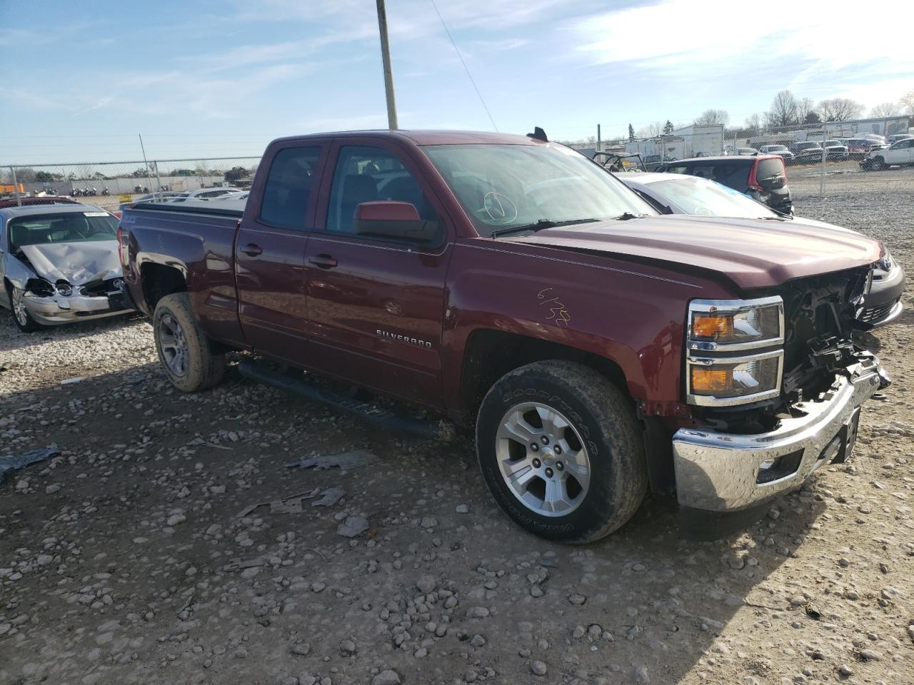 Photo 3 VIN: 1GCVKREC5FZ233917 - CHEVROLET SILVERADO 