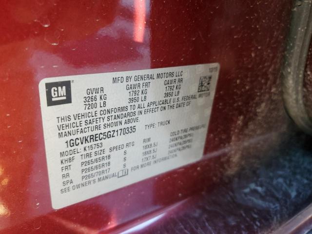 Photo 12 VIN: 1GCVKREC5GZ170335 - CHEVROLET SILVERADO 