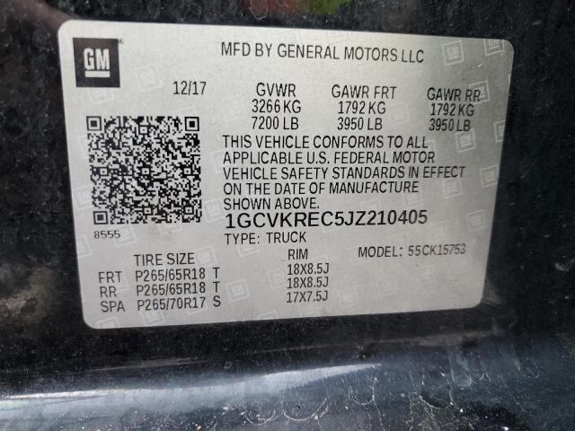 Photo 11 VIN: 1GCVKREC5JZ210405 - CHEVROLET ALL MODELS 