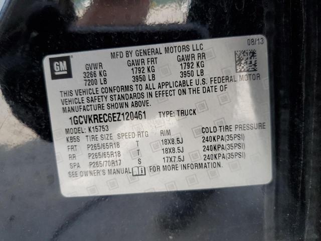 Photo 11 VIN: 1GCVKREC6EZ120461 - CHEVROLET SILVERADO 