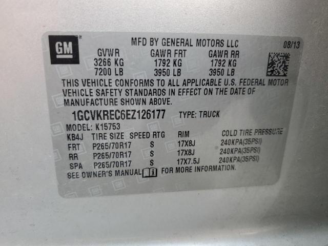 Photo 12 VIN: 1GCVKREC6EZ126177 - CHEVROLET SILVERADO 