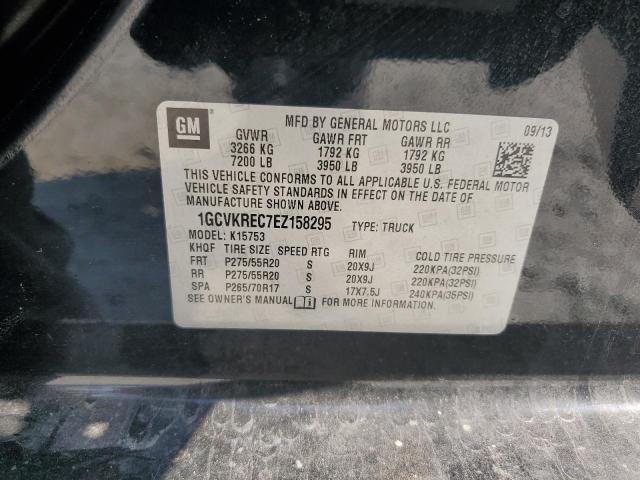 Photo 11 VIN: 1GCVKREC7EZ158295 - CHEVROLET SILVERADO 