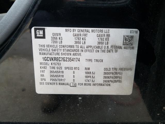 Photo 9 VIN: 1GCVKREC7GZ354174 - CHEVROLET SILVERADO 