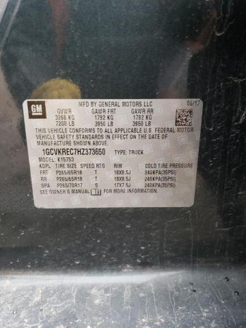 Photo 12 VIN: 1GCVKREC7HZ373650 - CHEVROLET SILVERADO 