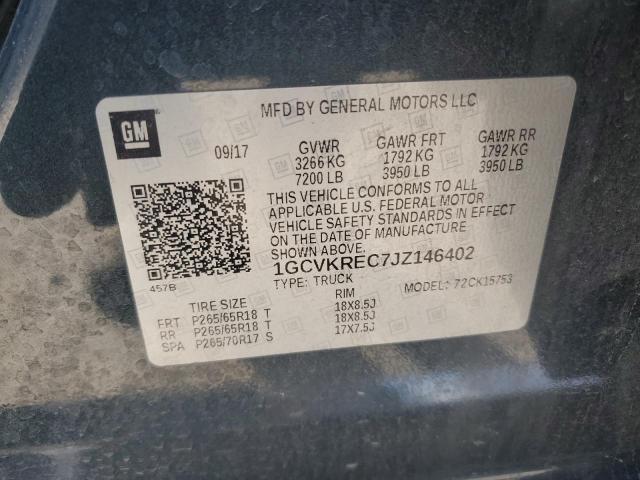 Photo 11 VIN: 1GCVKREC7JZ146402 - CHEVROLET SILVERADO 