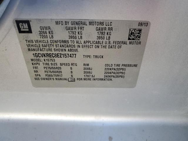 Photo 11 VIN: 1GCVKREC8EZ157477 - CHEVROLET SILVERADO 