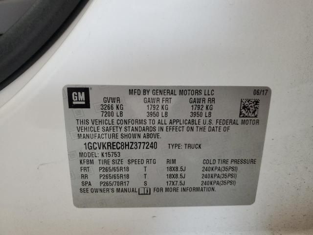 Photo 11 VIN: 1GCVKREC8HZ377240 - CHEVROLET SILVERADO 