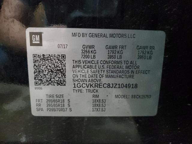 Photo 11 VIN: 1GCVKREC8JZ104918 - CHEVROLET ALL MODELS 