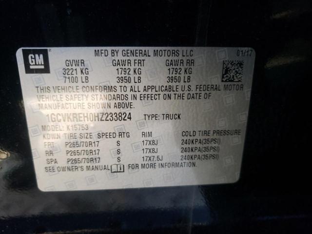 Photo 11 VIN: 1GCVKREH0HZ233824 - CHEVROLET SILVERADO 