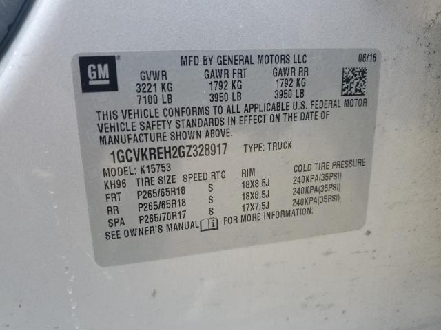 Photo 11 VIN: 1GCVKREH2GZ328917 - CHEVROLET SILVERADO 