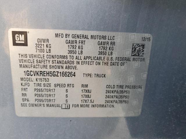 Photo 11 VIN: 1GCVKREH5GZ166264 - CHEVROLET SILVERADO 