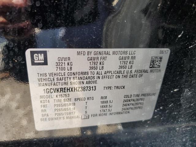 Photo 11 VIN: 1GCVKREHXHZ387313 - CHEVROLET SILVERADO 