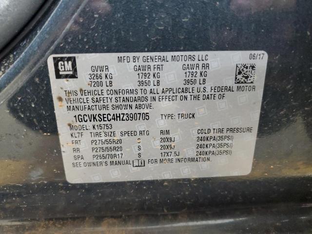 Photo 11 VIN: 1GCVKSEC4HZ390705 - CHEVROLET SILVERADO 