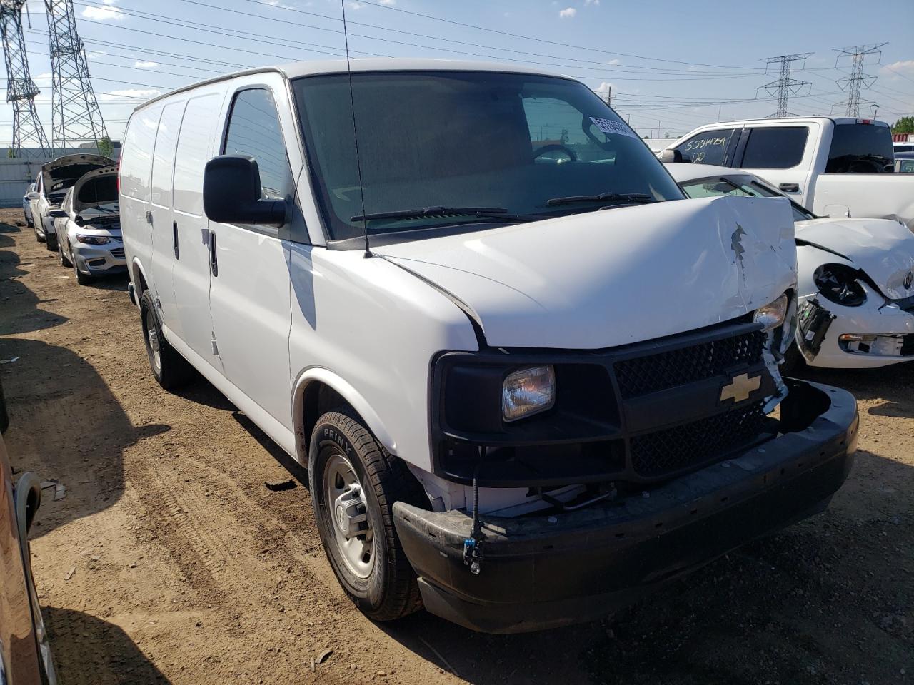 Photo 3 VIN: 1GCWGAFF3H1296905 - CHEVROLET EXPRESS 