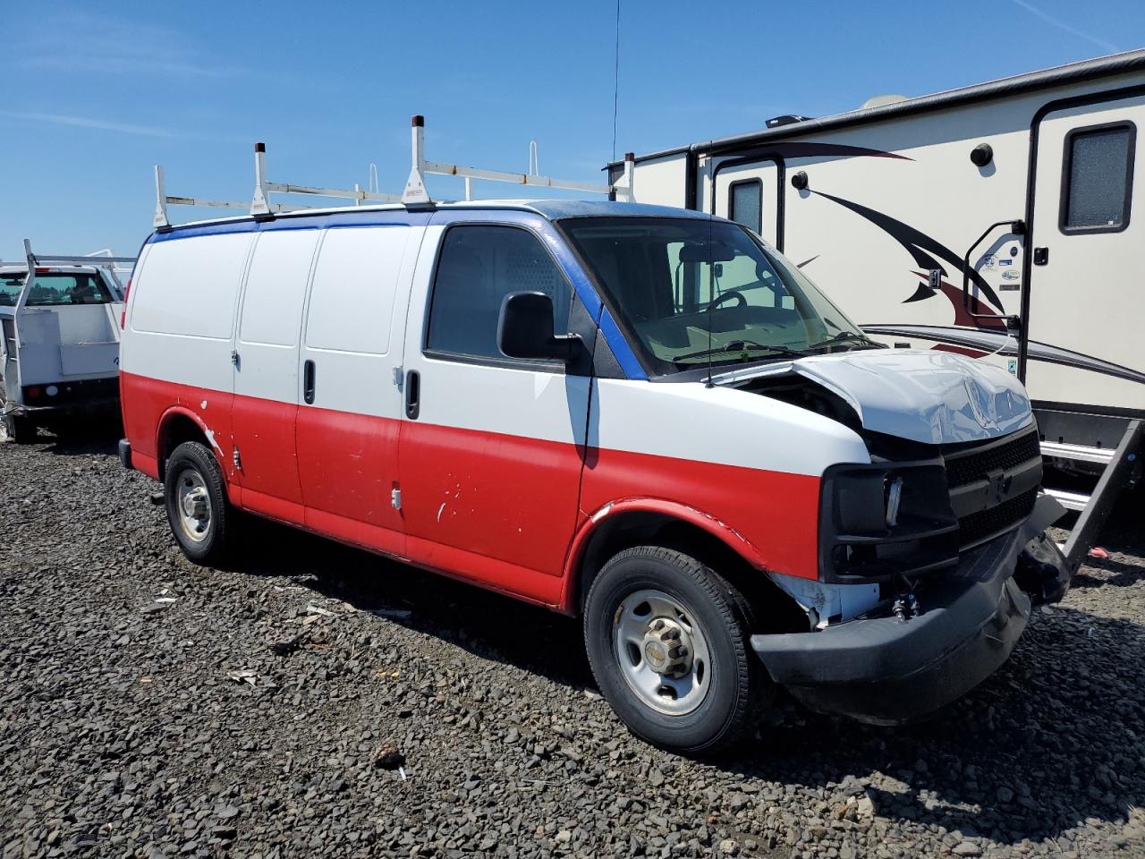 Photo 3 VIN: 1GCWGAFFXH1268535 - CHEVROLET EXPRESS 