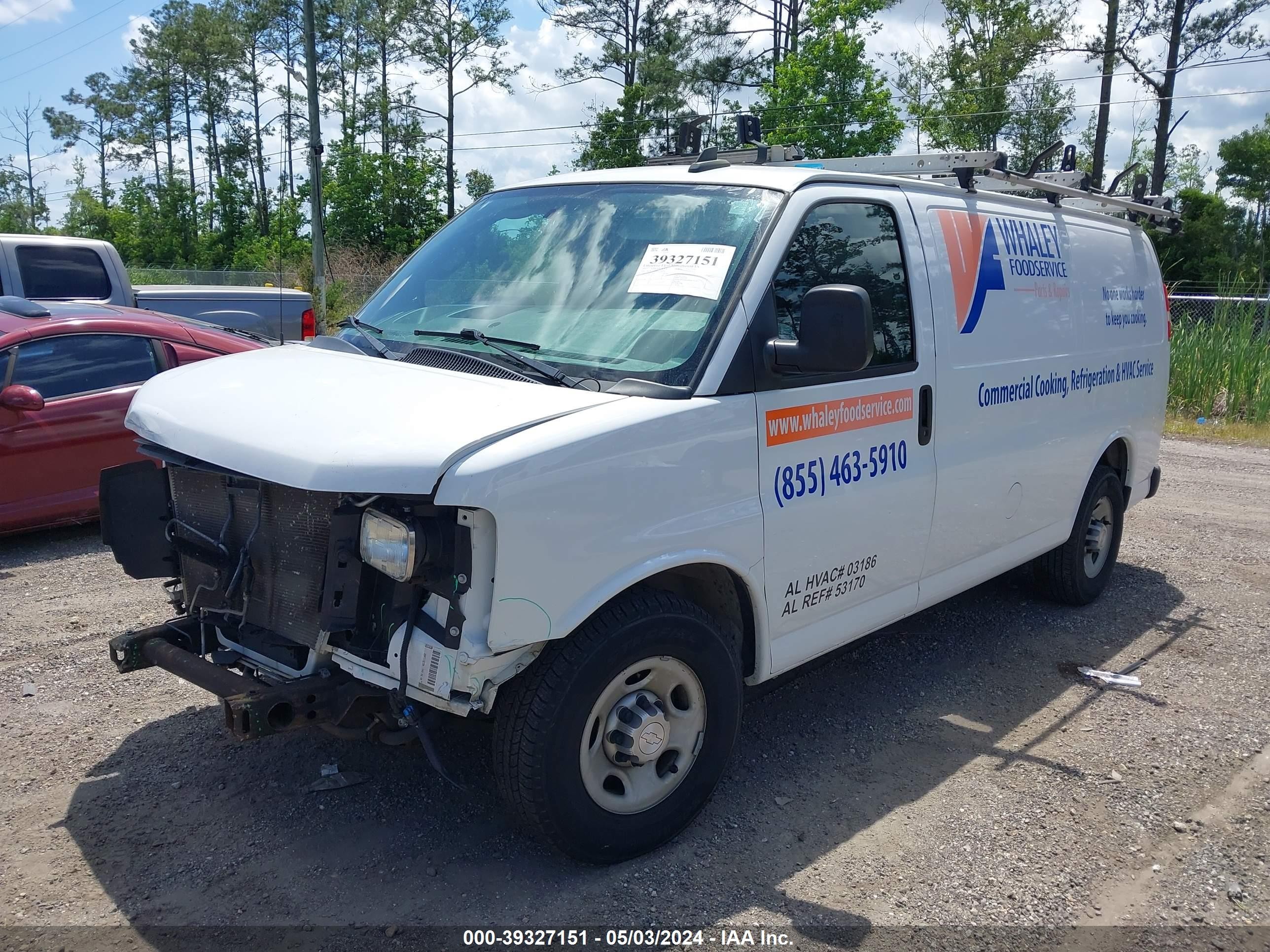 Photo 1 VIN: 1GCWGAFG4H1240156 - CHEVROLET EXPRESS 